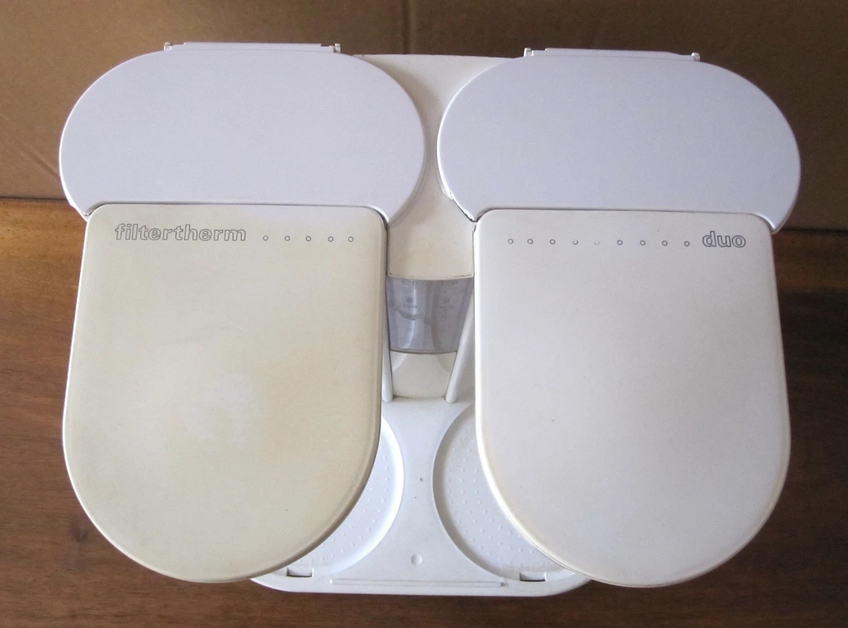 Cafetera Rowenta filtertherm duo sin jarras aislantes