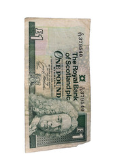 Royal Bank of Scotland 1 Pound 1996 Banknote PPQ67 Superb GEM Quality Beautiful