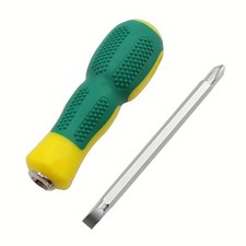 Reversible Double Ended Screwdriver 2-in-1 Flat Slot & Philips Cross Head