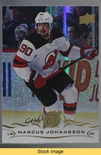 2018-19 Upper Deck Speckled Rainbow Foil Marcus Johansson #358 READ t4m