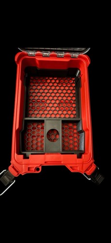 Custom Cigar Humidor Insert for Milwaukee Packout Deep Organizer 48-22-8435 - Afbeelding 5 van 5