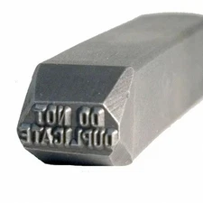 CH Hanson 26990 - Key Stamp-"Do Not Duplicate"  1/16"