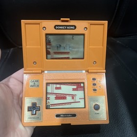 Nintendo Donkey Kong Game And Watch 1982 DK-52 Multi Screen  WORKS 