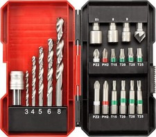 Coffret 22 accessoires EINHELL pour perceuse visseuse Embouts 49108806