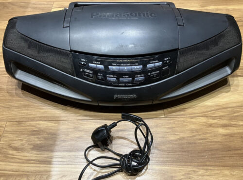 Panasonic RX-ED707 Ghetto Blaster Boombox. *TAPE DECKS FAULTY* CD WORKS PERFECT - Picture 1 of 5