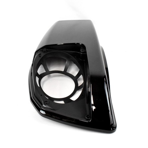 Harley-Davidson Saddlebag Lid, Speaker Cover Kit, RH, Vivid Black (90202796DH) - Foto 4 di 9
