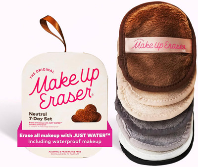 The Original Makeup Eraser, 7-Tage-Set, Entfernt Sämtliches Make-Up Nur Mit Wass