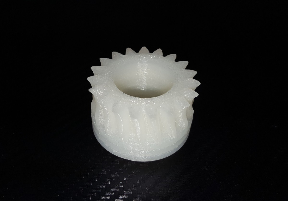 Coppia Ingranaggi Per Stendipizza/Sfogliatrice - Compatibile IGF, FAMA (Nylon Rinforzato)