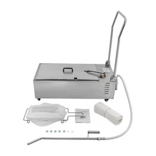 55L 370W Fryer Oil Filter Cart Machine Commercial Cooking Oil Filtration System
