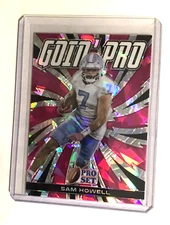 2022 Leaf Pro Set Draft Metal #GP-SH1 Sam Howell Goin' Pro PINK Free Shipping