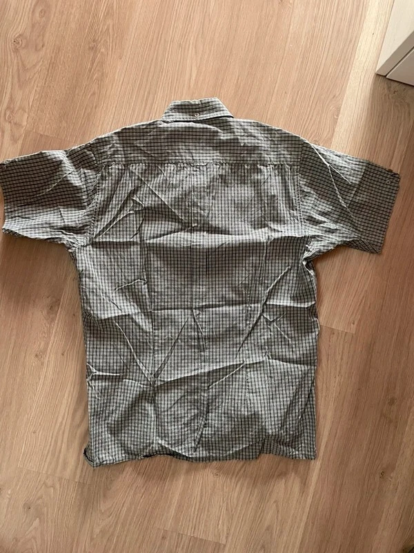 Merc short sleeve shirt green squares - Imagen 2 de 4