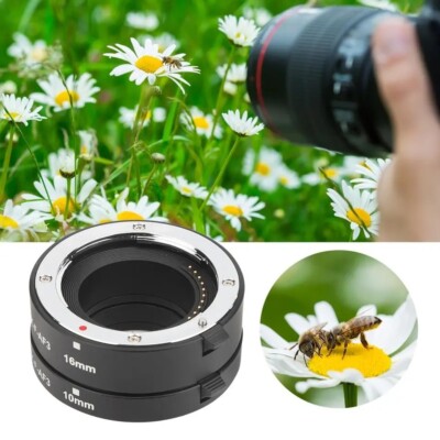 Meike MK-P-AF3B Autofokus Makro Verlängerung Set Ring für Micro Four Thirds 