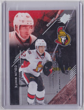 2017-18 UD SPX ROOKIE SPECTRUM PARALLEL 49/82 COLIN WHITE #R-CW OTTAWA SENATORS