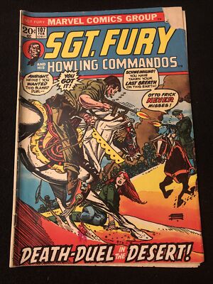 SGT FURY AND HIS HOWLING COMMANDOS 107 2.5 3.0 1973 DE