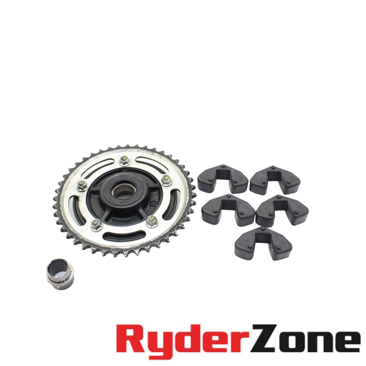 2022 2023 SUZUKI HAYABUSA REAR SPROCKET HUB SILVER SPACERS