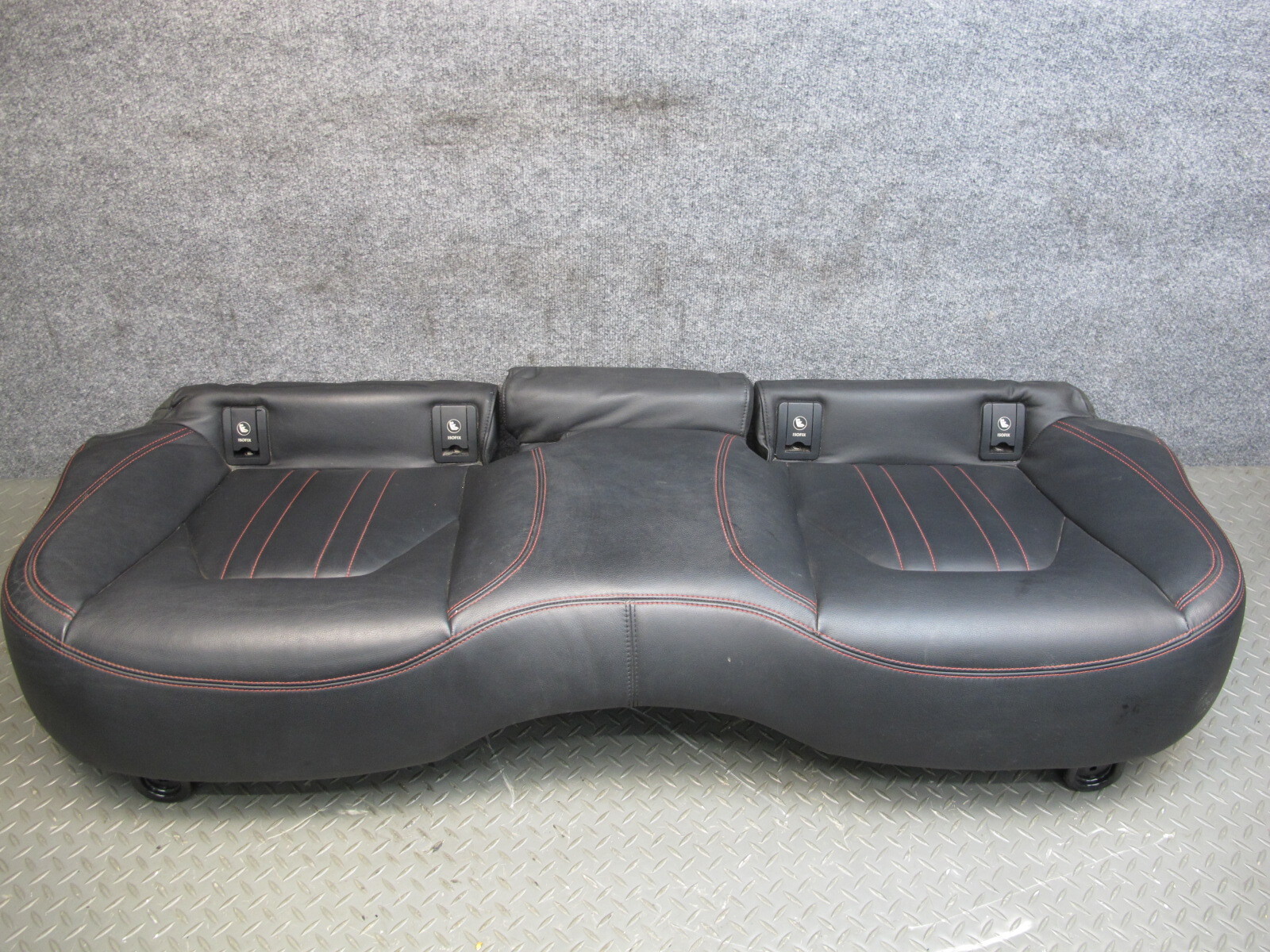 🥇14-16 MASERATI GHIBLI SQ4 FRONT & REAR LEATHER SEAT BLACK COMPLETE SET OEM