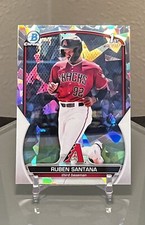 2023 Bowman Ruben Santana Atomic Chrome Refractor #BCP-42