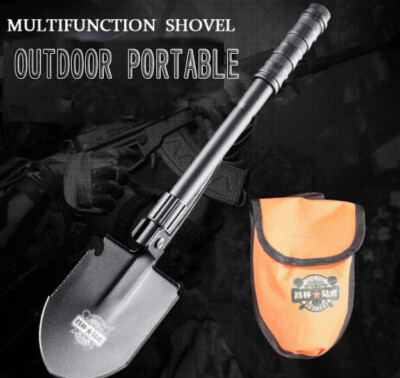 Garden repair folding shovel multi-function outdoor portable camping shovel 1533