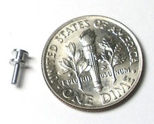 1981-1993 TYCO HO Slot Car Motorcycle ALUMINUM GUIDE PIN Rare Part