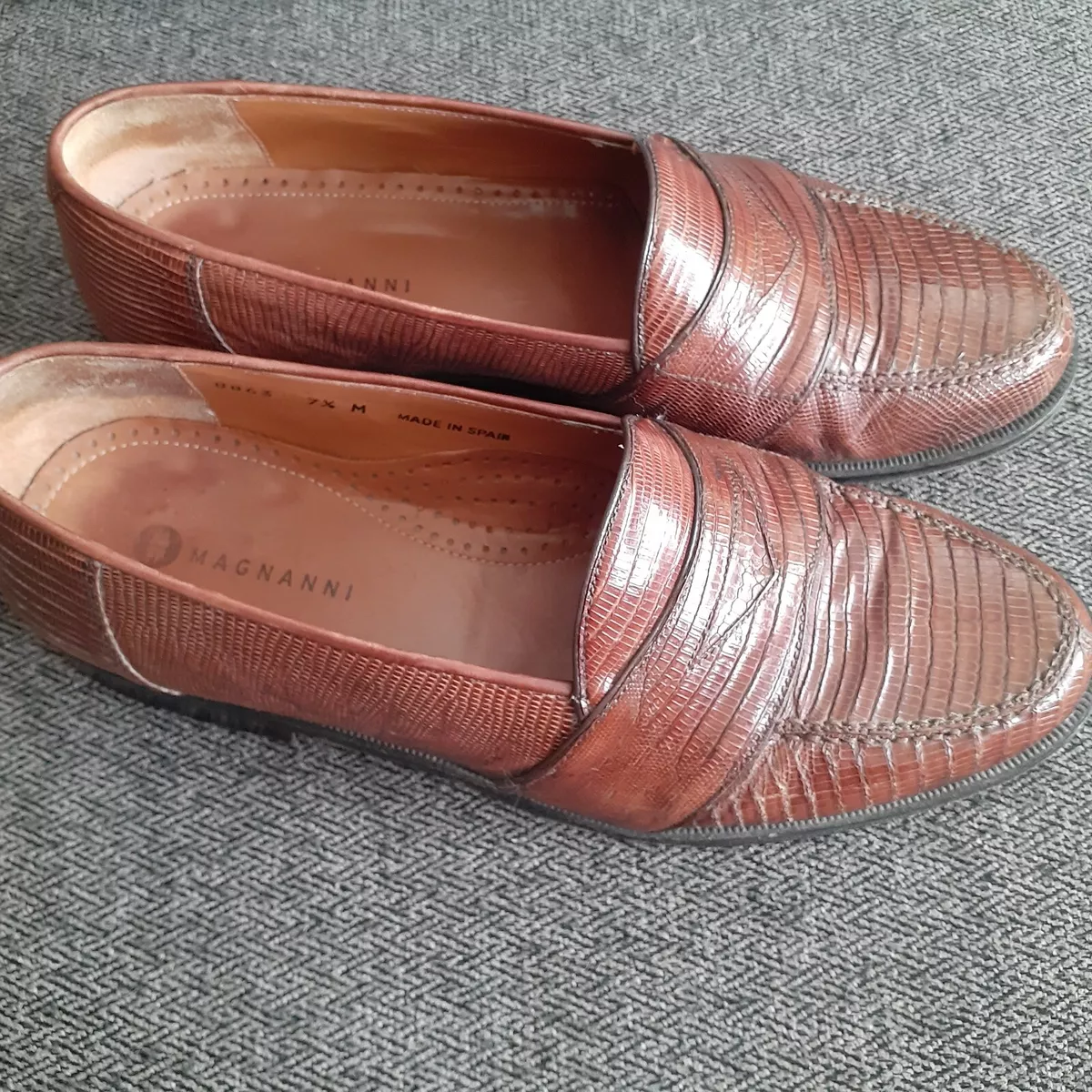 Magnanni lizard hotsell shoes
