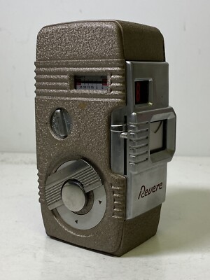 Vintage Revere Eight Model Fifty Five 8mm Camera Hand Winding