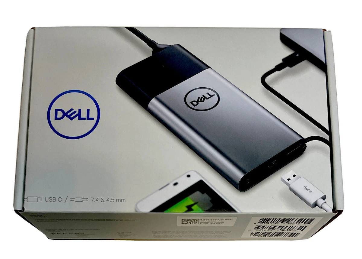 Dell Hybrid Adapter + Power Bank