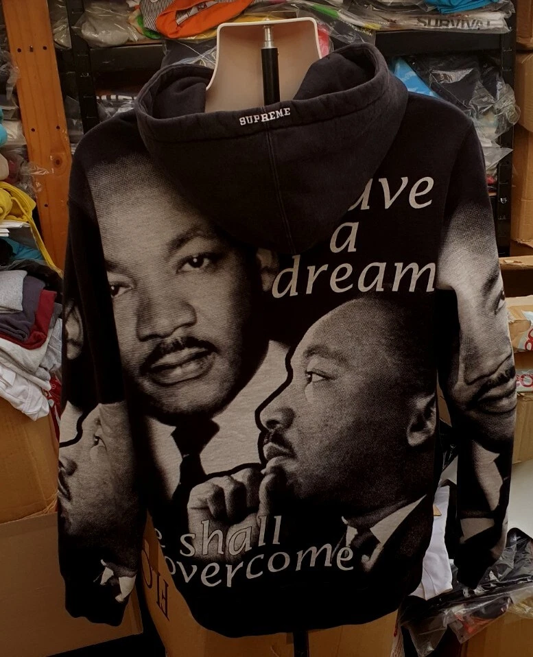 Martin luther king supreme hoodie cheap