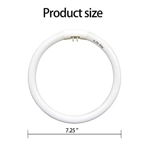 7.25 inch T5 22W Circular Bulb Light Replacement for Floxite