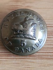 5th Royal Scots of Canada Button Hobson & Son Golden Square  Free P&P