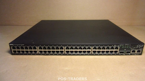 Dell 3548P N499K PowerConnect Managed 10/100 + 1000 PoE Switch 48x RJ45 + 2x SFP