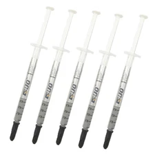 High Performance Black Thermal Grease CPU Heatsink Compound Paste Syringe 1pcs
