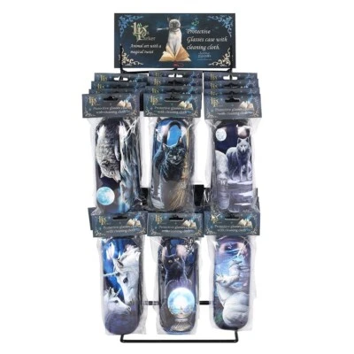 Glasses Case by Anne Stokes Lisa Parker Alchemy cat horse wolf witch love angel