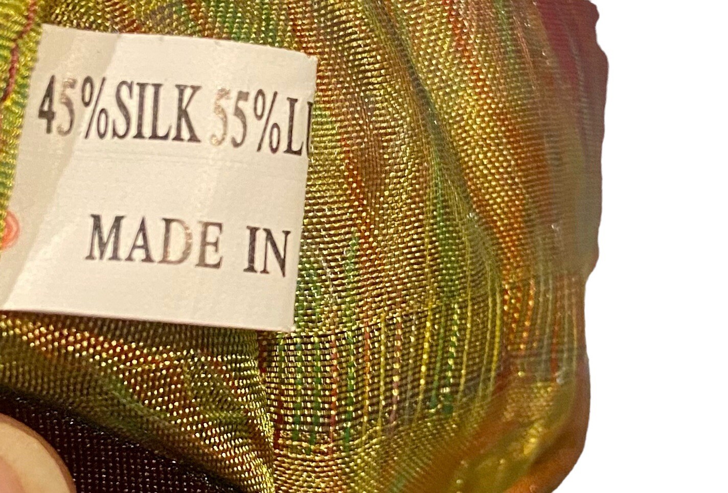 Multiples Silk Multi Colored Scarf - image 5