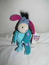 Vintage Disney Store Mini Bean Bag Dinosaur Eeyore 9" NOS