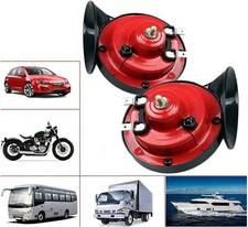 300Db Car Horn 2 Pack 12V Waterproof Double Horn, Used For Trucks, Trains And