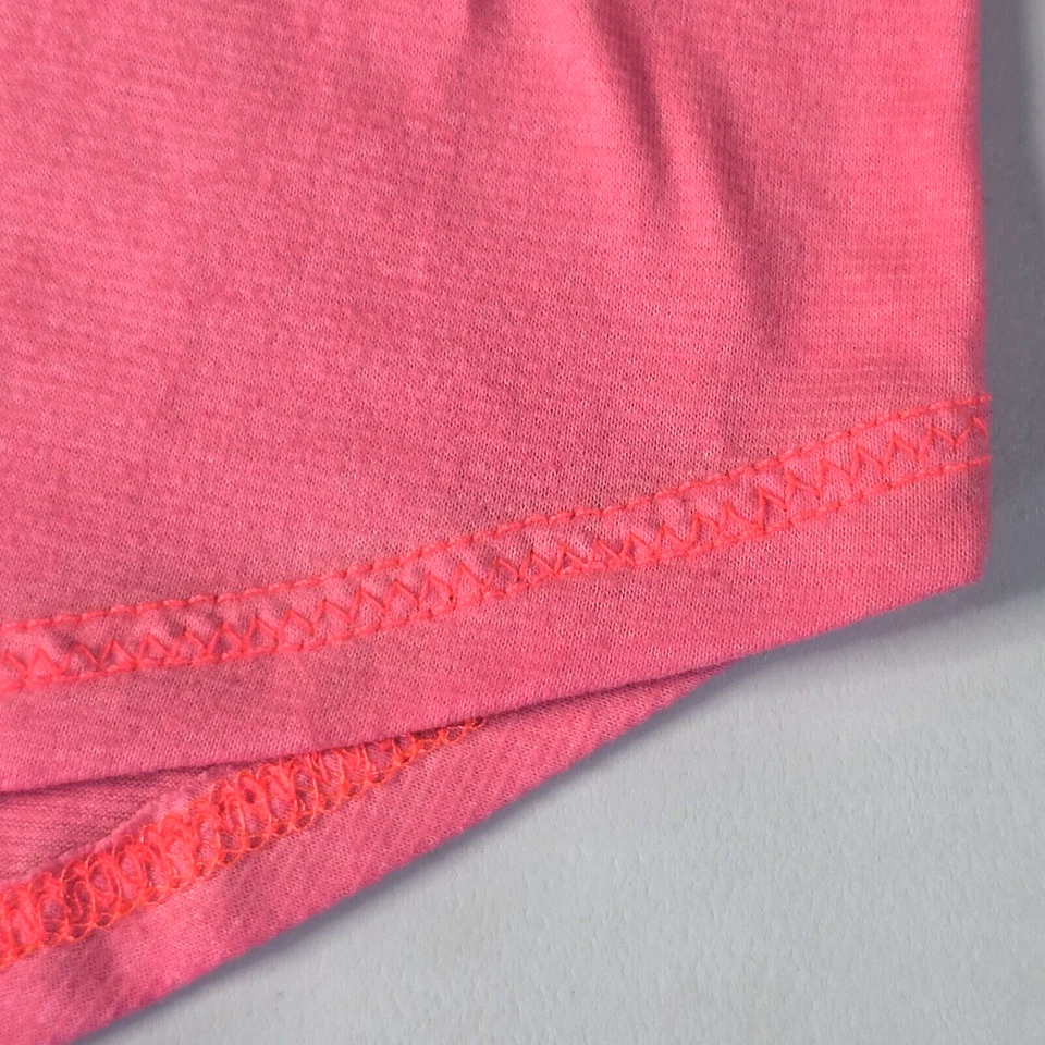 Camiseta sin mangas atlética American Eagle rosa espalda cruzada MED entrenamiento semi-ajustado Foto 3 de 4