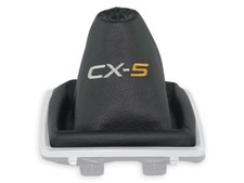 SCHALTMANSCHETTE FÜR MAZDA CX-5 FL 15-17 SCHALTSACK STICKEREI CX5 NAHT BEIGE