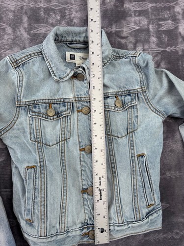 Disney Thumper Sequins Denim Jacket - Girls' GapKids, Light Blue, Size L - Picture 4 of 11