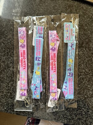 Hello Kitty & Friends Sanrio Lanyards - Round 1 Limited Edition - Set of 2