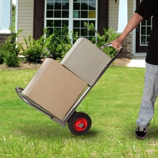 VILOBOS Hand Truck Folding Dolly Cart Luggage Trolley Telescoping Handle 2 Ropes