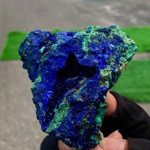 318G BEST NATURAL Azurite/Malachite crystal minerals specimens - Picture 21 of 22
