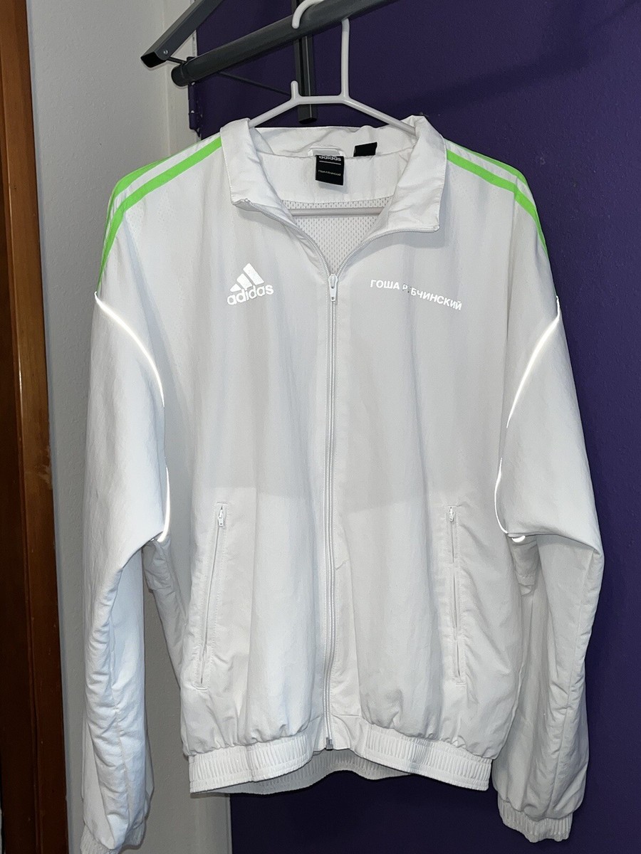 Gosha Rubchinskiy x Adidas White Reflective Track Jacket | eBay Gosha Rubchinskiy x Adidas White Reflective Track Jacket | eBay