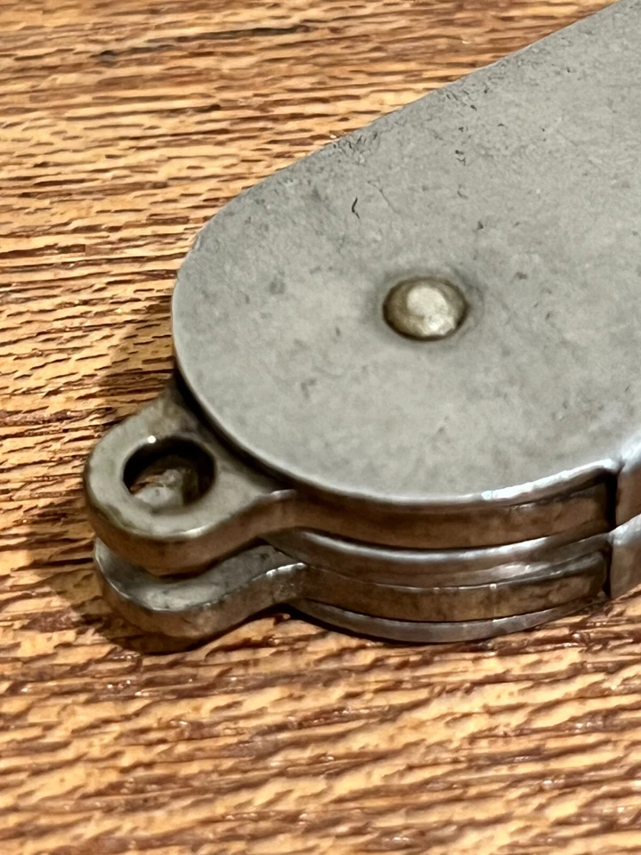 The Sportsman - Cuchillo GEO Schrade de colección - Acero inoxidable principios del siglo XX Foto 4 de 4