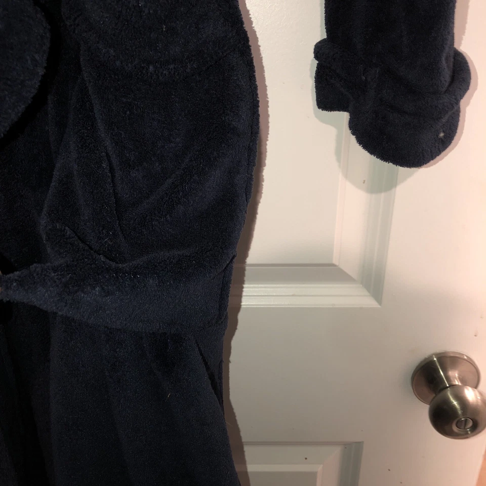 Bata Croft & Barrow Azul Marino Suave y Cómoda Talla S/M ver fotos bolsillos necesitan stic Foto 4 de 4