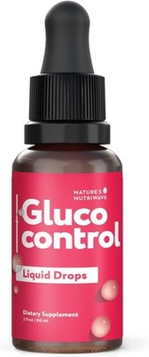 Gluco Control Blood Support Drops Advanced Vitamin Supplement 60ML 2 oz.