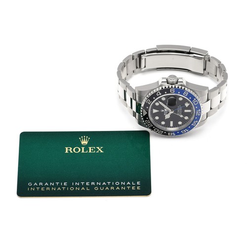 Gebrauchte Rolex GMT Master Ii 126710BLNR schwarz Herrenuhr #222611 - Bild 5 von 6