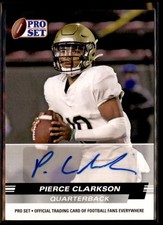 2022 Leaf Draft #BA-PC1 Pierce Clarkson Autographs