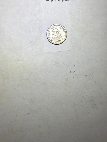 1851-o Seated Liberty Half Dime H10c Fine Details