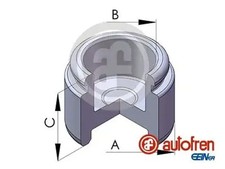 Bremssattel – Kolben Vorderachse Stahl D025661 AUTOFREN SEINSA für SMART