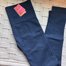 Spanx Sculpt Oncore High-Waisted Cropped Leggings Size M Navy NWT